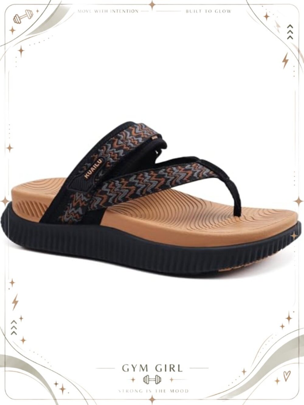 Womens Arch Support Flip Flops Thick Cushion Orthopedic Sandals